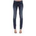 Blue Cotton Women Jeans
