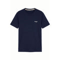 Blue Cotton Men T-shirt