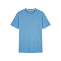 Light Blue Cotton Men T-Shirt