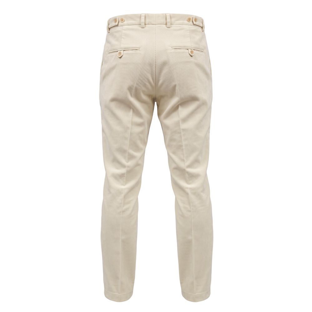 White Nylon Men's Pants