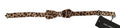 Brown Leopard Silk Adjustable Neck Papillon Men Bow Tie