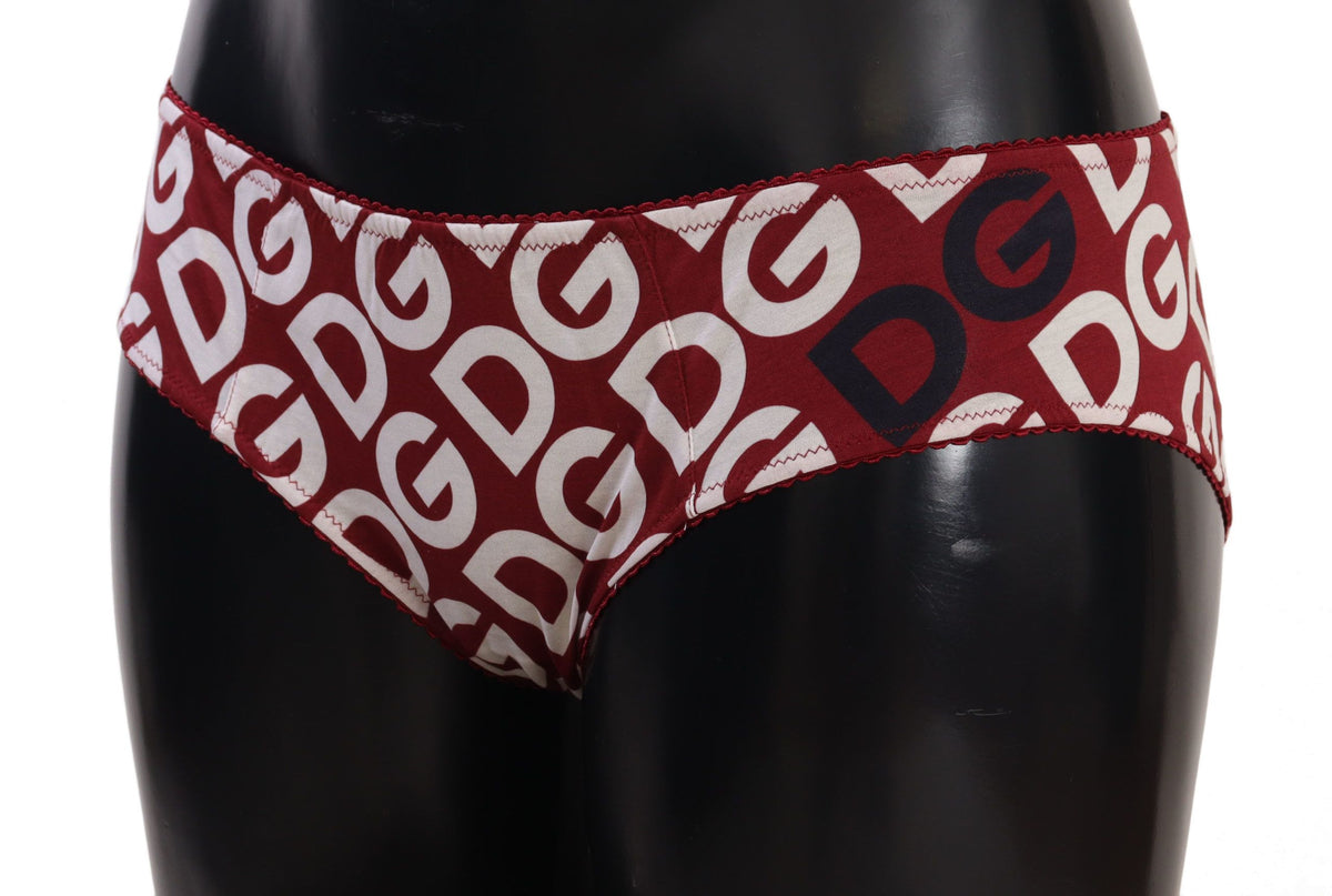 Multicolor DG Logo Print Slip Bottom Underwear