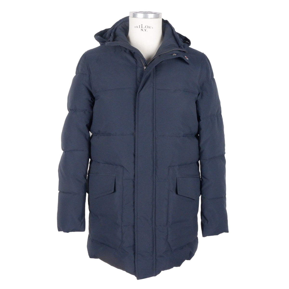 Blue Polyester Jacket