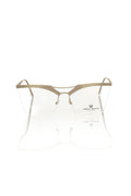 Brown Metallic Women's Eyeglass Frame
