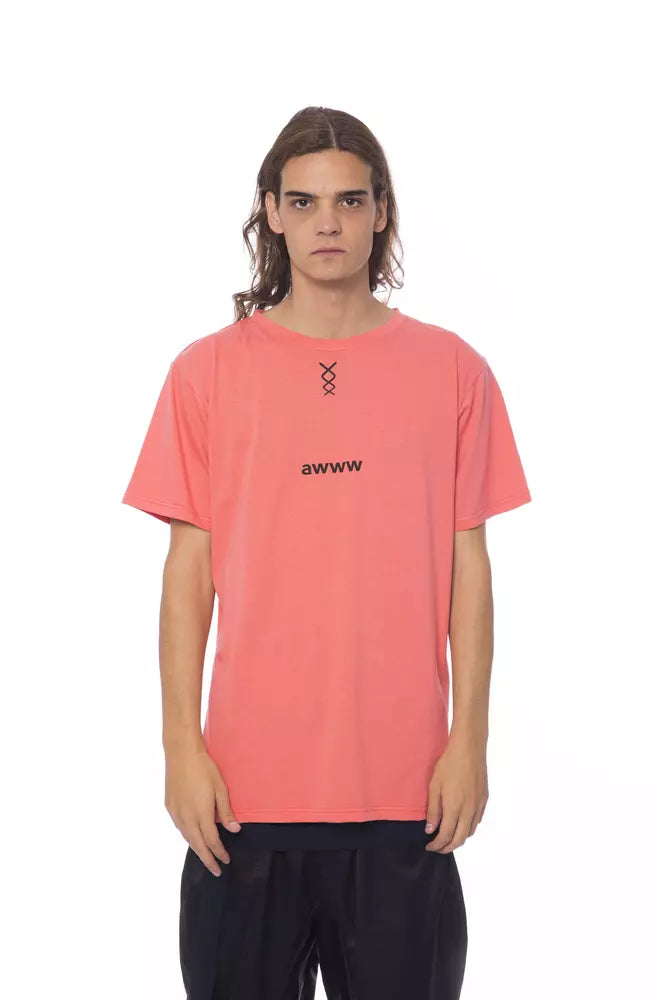 "Multicolor Cotton Men T-Shirt"