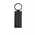 Blue Leather Men's Keychain