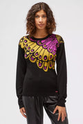 Black Wool Women Sweater