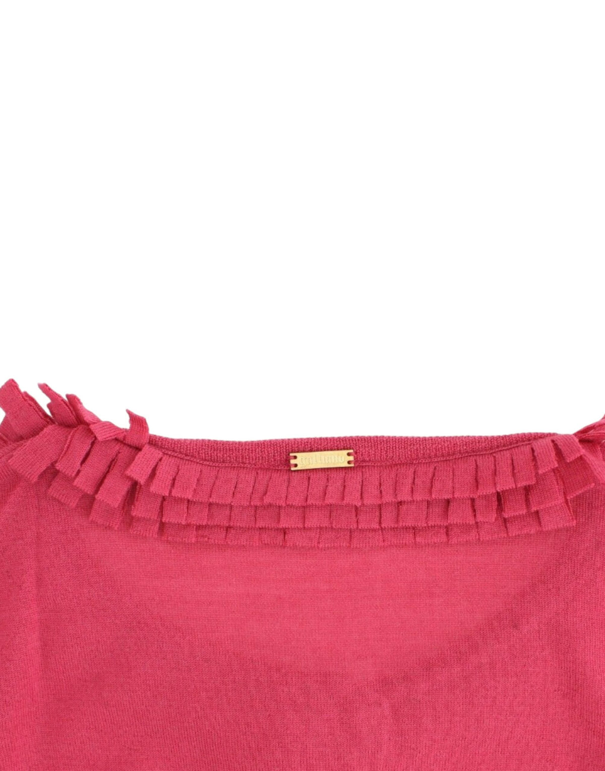 Pink wool cardigan