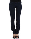 Blue straight leg jeans