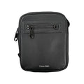Black Polyester Men's Shoulder Bag