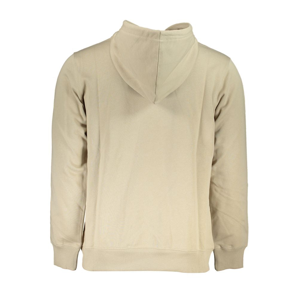 Beige Cotton Men's Sweatshirt