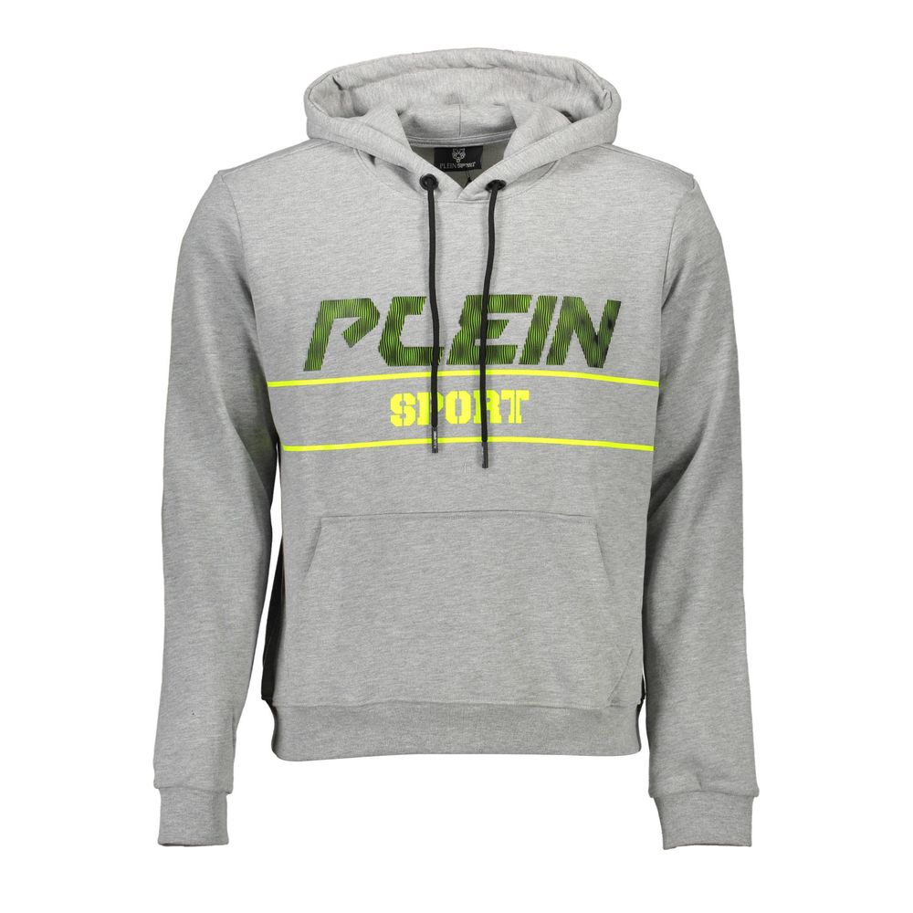 Grigio Cotton Men Sweatshirt