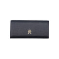 Blue Polyurethane Women Wallet