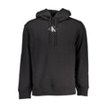 Black Cotton Men's Sweater Hoodie