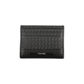 Black Polyurethane Men Wallet