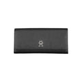 Black Polyurethane Women Wallet