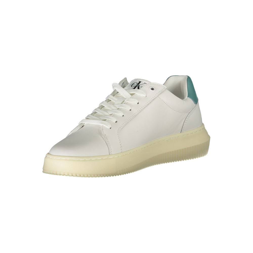 White Leather Men's Sneaker