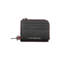 Black Leather Men Wallet Holder