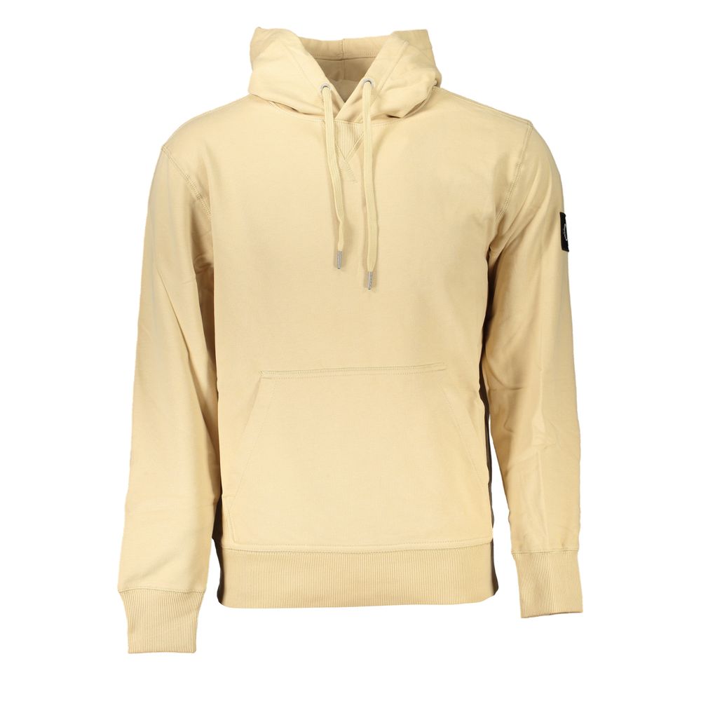 Beige Cotton Men's Sweatshirt